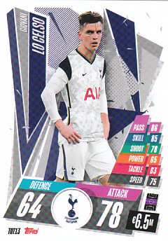 Giovani Lo Celso Tottenham Hotspur 2020/21 Topps Match Attax CL #TOT13